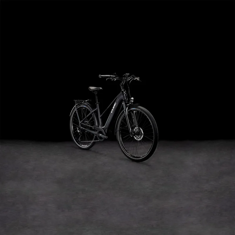 Cube Touring Hybrid Pro 625 Trekking Electric Bike in Black-6